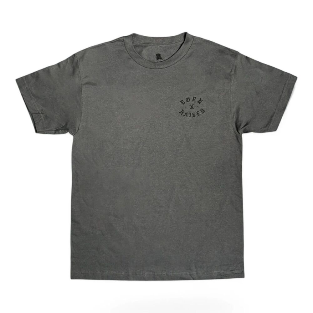 BORN X RAISED Rocker Tee T-Shirt New SB Collab “on the turf” BXR